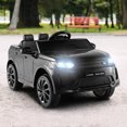 thumbnail image 2 of Gymax 12V Kids Ride On Car Licensed Land Rover Electric Vehicle w/ Remote Control Black, 2 of 10