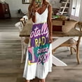 thumbnail image 3 of Totally Rad Robe Sans Manches Throwback Années 80 1981 Robe de Soirée de Luxe pour Femmes style Coréen, 3 of 4