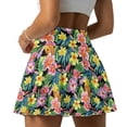 thumbnail image 5 of KUIFORTITropical Flowers Golf Skirts for Women Elastic Fashion High Waisted Tennis Skorts with 2 Pockets Breathable Athletic Skirts for Athletic Skorts Sports Running Pickleball, 5 of 7