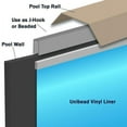 thumbnail image 3 of Swimline LI3052MGU 30'x52' Round Mystri Gold Unibead AG Liner, 3 of 3