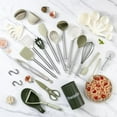 thumbnail image 6 of COOK WITH COLOR Silicone Cooking Utensils Set, Heat-Resistant, Nonstick Kitchen Gadgets (38 Pieces), 6 of 8