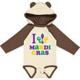 thumbnail image 3 of Inktastic I Love Mardi Gras Boys or Girls Long Sleeve Baby Bodysuit, 3 of 5