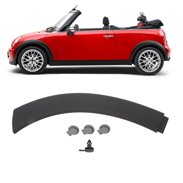 Wheel Arch Cover, Scratch Sporty Mudguard Trim With High Strength PP EPDM Materials, CarTrim Strip Fit For R50 R53 R52