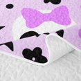 thumbnail image 5 of Manfei 3D Cartoon Skull Halloween Bed Spread Queen,Vintage Skeleton Print Queen Coverlet Set,3 Pieces,1 Quilt and 2 Pillowcases, 5 of 7