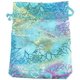 thumbnail image 1 of 100 bolsas de organza azul con cordón para joyas, patrón coralino, caramelo, chocolate, fiesta, Navidad, boda, bolsas de regalo, 3.5 x 4.7 pulgadas (azul) oso de fresa Electrónica, 1 of 6