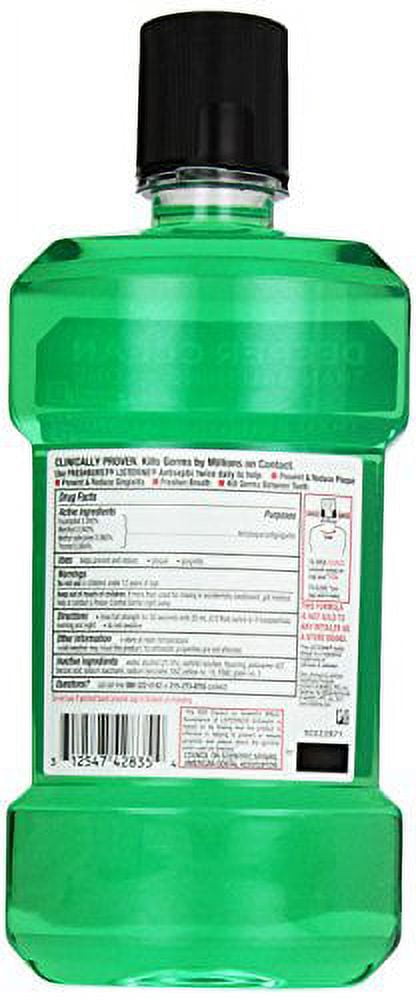 Listerine Antiseptic Adult Mouthwash Fresh Burst 1 liter