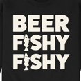 thumbnail image 3 of Instant Message - Beer Fishy Fishy - Men's Crew Neck Fleece Pullover, 3 of 6