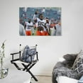 thumbnail image 5 of David Njoku Posters American Football World Star Wall Art Picture Painting Poster Canvas Print Posters Artworks Bedroom Living Room Decor 12x18inch(30x45cm), 5 of 6