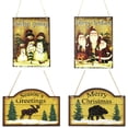 thumbnail image 4 of Letrero colgante de Navidad Yuarrent madera 25x18,7x0,4 cm, 4 of 6