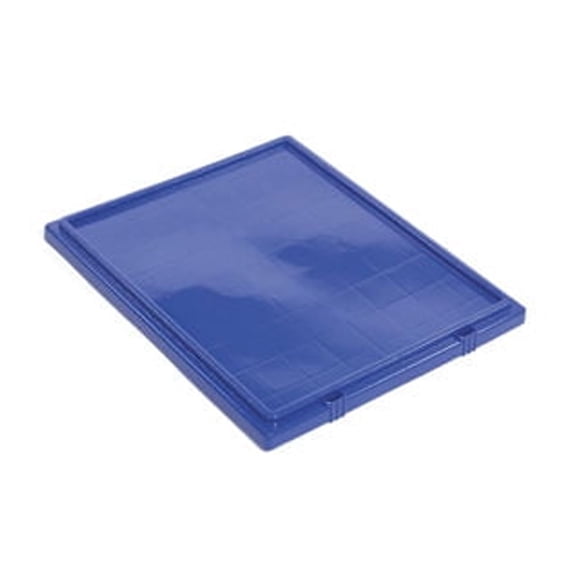 Lid for Stack And Nest Shipping Containers SNT240, Blue, Lot of 3