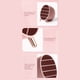 thumbnail image 4 of Organizador de maquillaje compacto con divisores extraíbles | Almacenamiento de escritorio con 5 compartimentos para paletas de sombras de ojos y cosméticos | Estuche de plástico blanco, rosa o rojo, 4 of 6