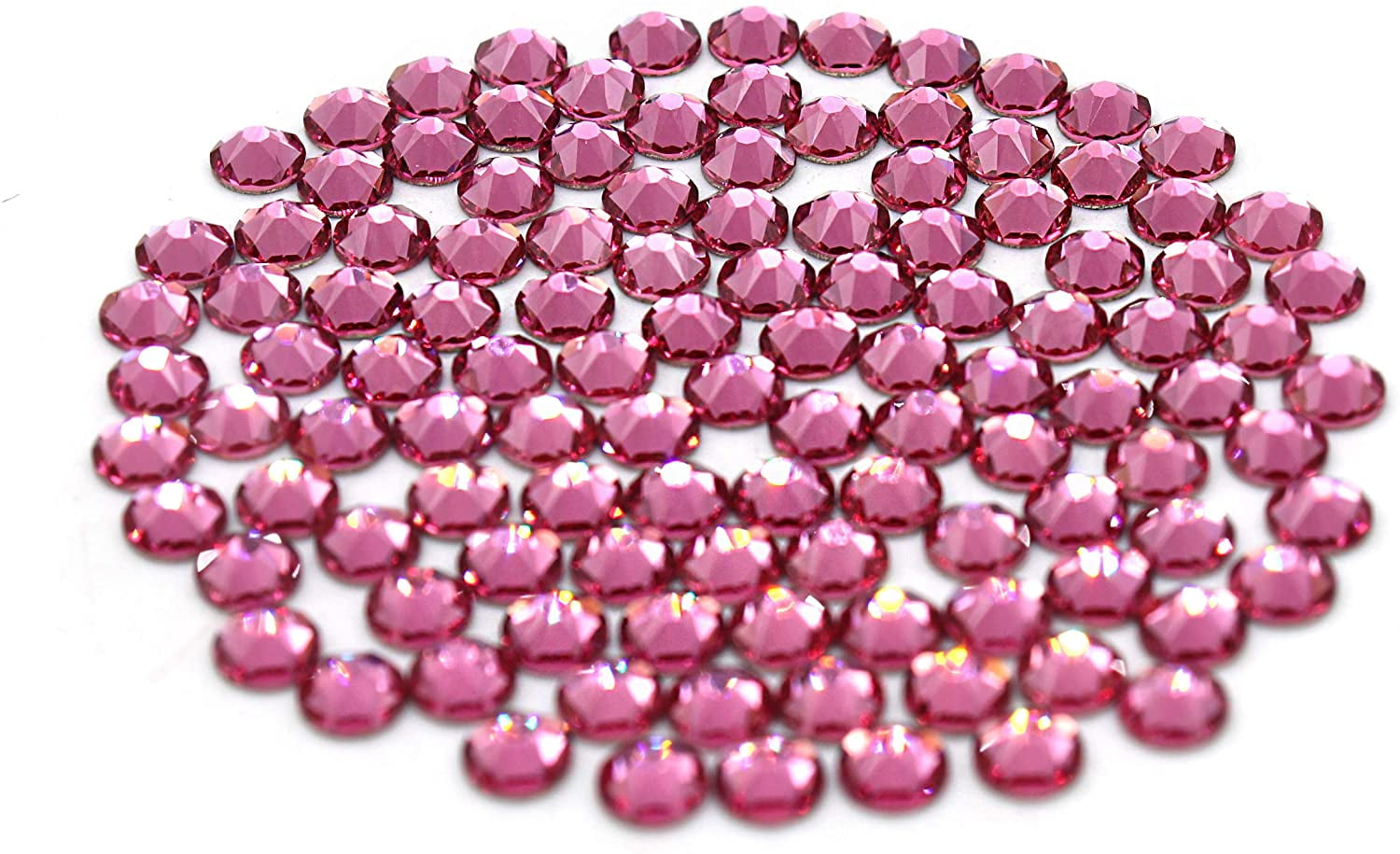 Preciosa Viva Crystal AB Rhinestones - Flatback - SS20 (5mm) (72 Pieces) 