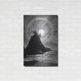 thumbnail image 3 of Luxe Metal Art 'Sun Halo 2 Proc B&W' by Thomas Haney, Metal Wall Art, 24"x36", 3 of 9