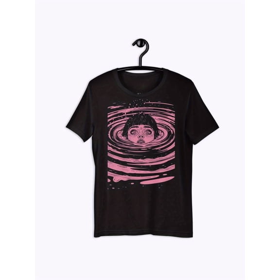 Unisex Artistic Surreal Floating Girl Graphic T-Shirt
