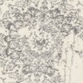 thumbnail image 4 of Pemberly Row Contemporary Polypropylene Ivory Area Rug - Round 4', 4 of 6