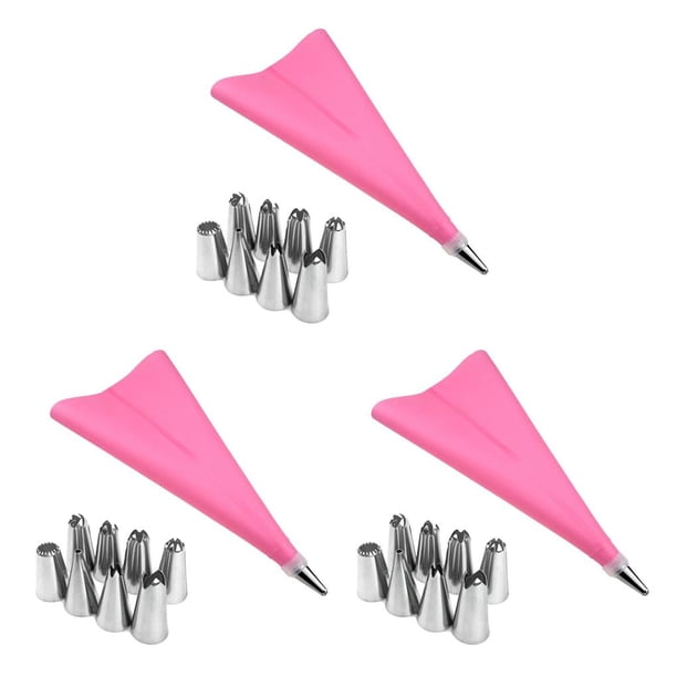 Bewildely Cake Decorating Tools with Icing Bag Restaurant Making Pastry Confectionery Kit Equipment Props Nozzles Accessory Cream Type2 NO2 Bewildely CBP080793