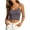 Brown, variant on SHTXOZHI Womens Cropped Tank Tops Scoop Neck Ribbed Fitted Tees Spaghetti Strap Casual Basic Shirts with Built in Bra