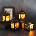 thumbnail image 4 of Yuarrent Luz colgante de Halloween, atmósferas de fiesta, lámpara de casa embrujada espeluznante, patio, chimenea, linterna para el hogar, fotografía Kits de decoración para fiestas tipo 3 Yuarrent HA064694-03, 4 of 6