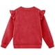 thumbnail image 5 of Vestido de verano para niña con estampado de flores de Pascua, manga corta, bolsillos con volantes y cuello redondo, top de poliéster, 5 of 5