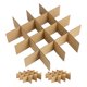 thumbnail image 5 of 18 divisores de vidrio para cajas de mudanza, divisores de cartón para cajas de mudanza, divisores de cartón corrugado para cajas de mudanza, aptos para embalaje de envío, color caqui, 5 of 8