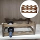 thumbnail image 3 of Estante para vino independiente, soporte para botellas , soporte para , soporte para despensa, bodega, encimera, organizador 2 capas Soledad Estante de almacenamiento de vino, 3 of 8