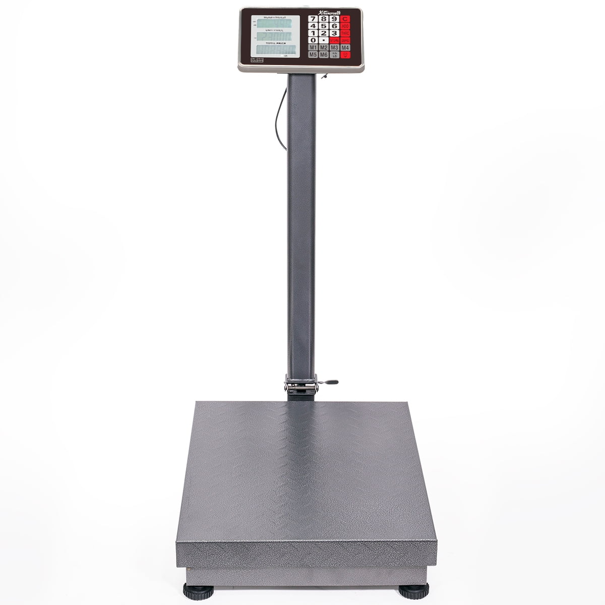 Stark Digital Scale 600LB Weight Computer Scale Floor Platform Shipping Warehouse Postal Foldable Scale