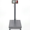 thumbnail image 2 of XtremepowerUS 600 lb Capacity Digital Foldable Floor Design Gray Bench Scales, 2 of 7