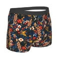 thumbnail image 3 of Naloa Vintage Floral Print Mens Underwear - Boxers for Men, Classic Briefs for Men, 3 of 9