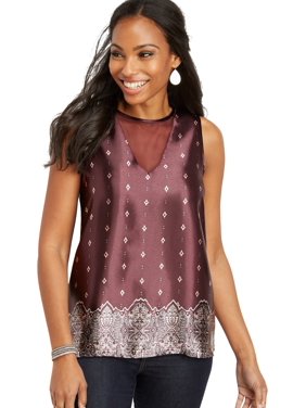Patterned Mesh Front Tank