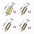 thumbnail image 4 of 23Pcs LED Car Interior Light Dome Trunk Map License Plate Lamp Bulb, 4 of 5