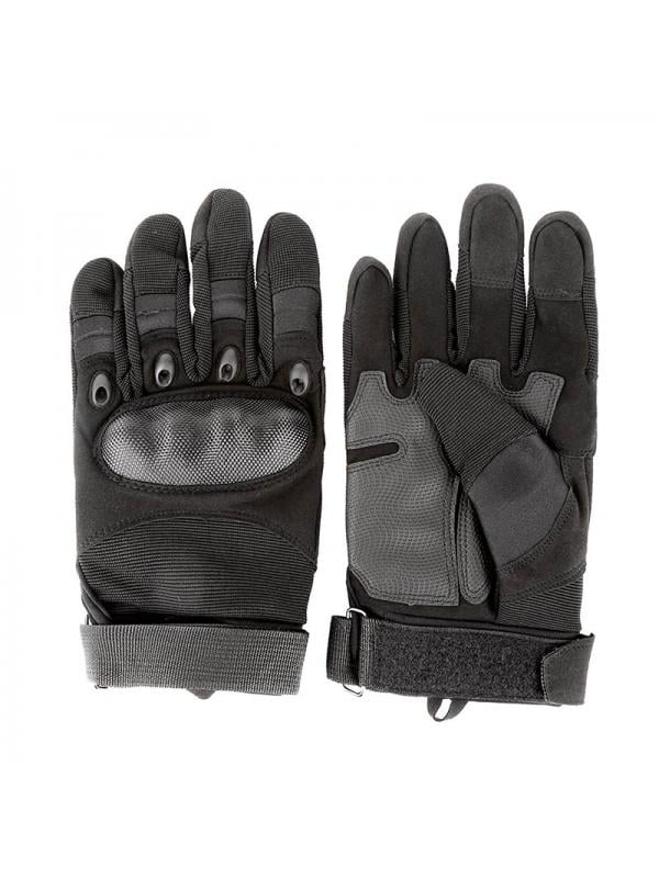 Rubber Full Finger Gloves for Touchscreen Tactical Shooting Outdoor Motorcycle 