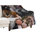 thumbnail image 2 of Blanket Ryan Star Gosling Blanket Soft Comfortable Warm Wool Blanket Fan Gift Suitable for Room Sofa Office Bed Car Camping Sofa Decoration Comfortable Plush Beach 30"x40", 2 of 6