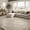 01-Beige, variant on VUNATE 2'x3' Washable Area Rugs for Living Room, Vintage Floral Animal Rug, Non Slip Carpet with TPR Backing, Durable Polyester Rugs for Bedroom Entryway, Green