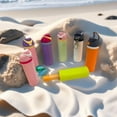 thumbnail image 6 of Trendy Bottle Keychain, 3D Printed Mini Water Cup Keychain, Mini Water Bottle Keychain, Lip Balm HolderKeychain Pill Holder Pendant Purple, 6 of 7