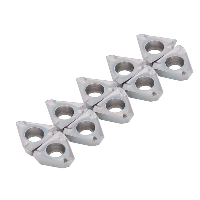 Carbide Turning Inserts, Portable CNC Carbide Insert Blade Fast Cutting Wear Resistant Efficient For Metalworking