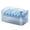 Blue, variant on romoty Easy Press Type Ice Cube Tray with Storage Bin and Scoop, Food Grade 28-Well One-Click Mechanical Button Release Ice Maker Box with Airtight Lid for Refrigerator