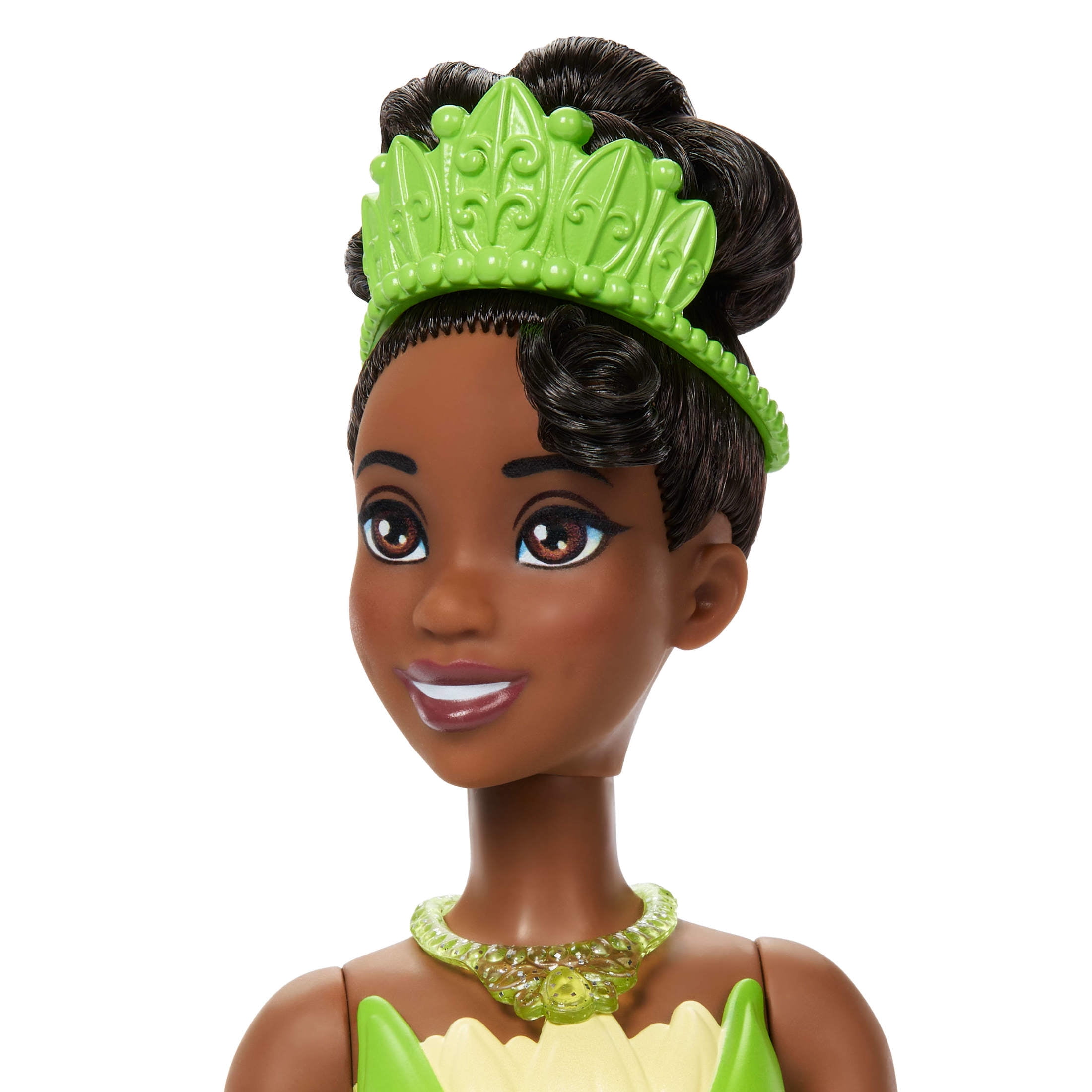 Disney Princess 2-in-1 Stories Tiana Fashion Doll with 2 Snap-On Bodices, 2 Skirts & 9 Accessories