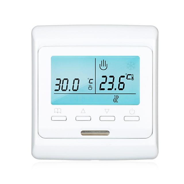 Sensor integrado de termostato inteligente programable con pantalla LCD Temperatura digital Genérico Termostato