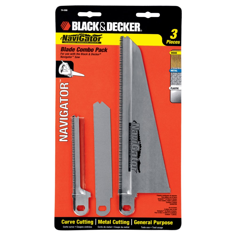 Black & Decker 74598 NaviGator? Blade Combo Pack
