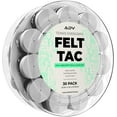 thumbnail image 1 of ADV Dry Tennis Overgrip Tape - 3, 12, 30, 60 Pack - FeltTac Tennis Racket Grip Tape - Ultra Absorbent Tennis Grip Tape - Comfort Tennis Racket Grips - Tennis Grips Overgrip (30-Pack White), 1 of 4