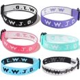 thumbnail image 1 of shiyou-WWJD Letter What Would Jesus Do Protection Bracelets Handmade Braided Inspirational Religious Christian Matching Friendship Couples Bangle Jewelry for Women Men Teens, 1 of 4
