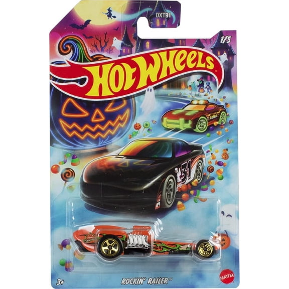 Hot Wheels Halloween 2026 Rockin' Railer Die Cast Car