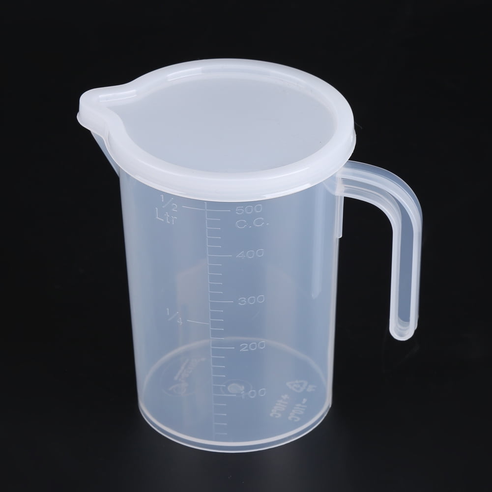Hot Plastic Ounce Measuring Cups and Mixing Pitcher for Baking with Lid Liquid  Measuring Jugs Jar in Ml with Splash Guard - AliExpress