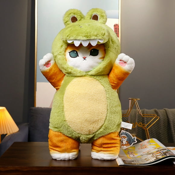 Genuine Mofusand Cute Shark Cat Cosplay Animals Series 50cm Giant Kawaii Soft Stuffed Plush Doll Birthday Gift Toys For Children
