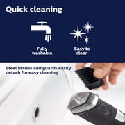 Philips Norelco Multigroom Series 5000 (MG5750/49) 18 Piece, Beard Face, Hair, Body Hair Trimmer For Men - No Blade Oil