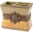 thumbnail image 1 of Avanti Linens 11166BGTE Braided Medallion Toothbrush Holder, Medium, Multicolor, 1 of 2