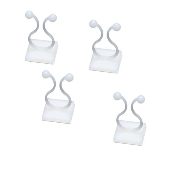 Billuyoard Ganchos adhesivos para pared de escalada de vid, ganchos adhesivos para fijación de vid, hogar, jardín, baño, 10 Uds. Jardín y Patio L