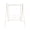 White, variant on XBrand 60" Iron Sun-Patterned Hanging Seat for Two Indoor/Outdoor Swing Bench, Durable Patio Swing, Black