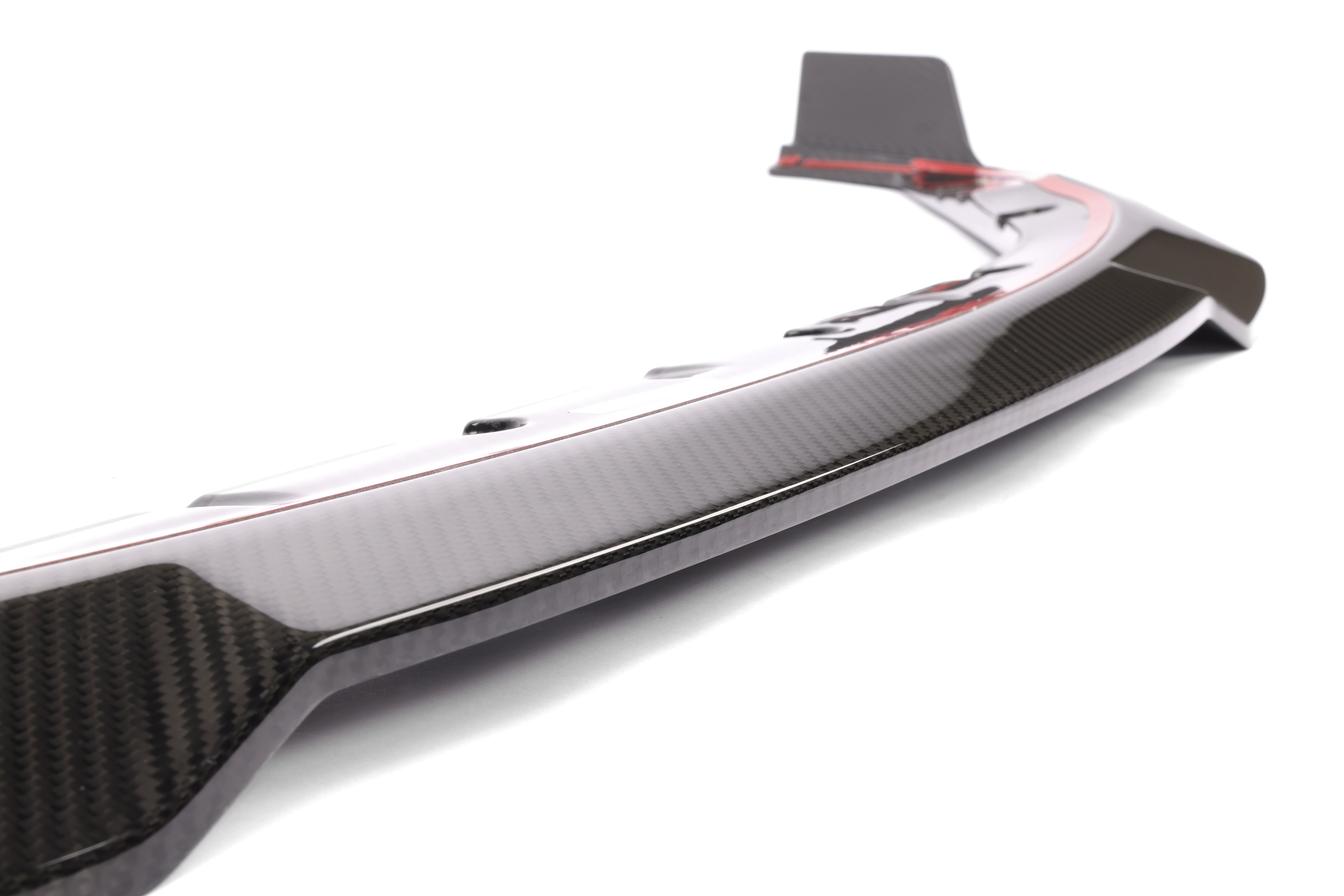 Dinan D980-0029 Performance Front Lip - Gloss Twill Carbon Fiber