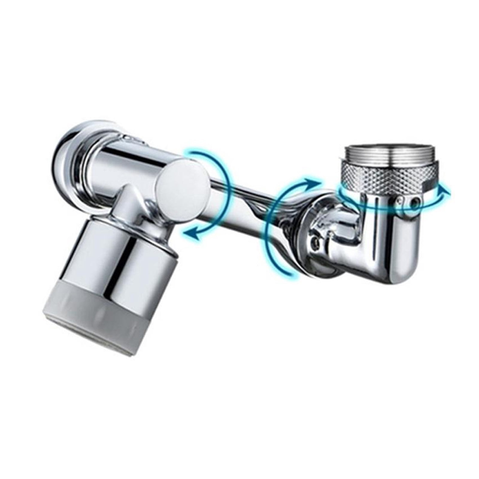 1080 Degree Universal Extension Faucet Washbasin Tap Splash Aerator Splash Filter Faucet Faucet Adaptor Rotary Robot Arm Faucets